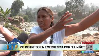 Fenómeno El Niño: más de 700 distritos del país declarados en emergencia