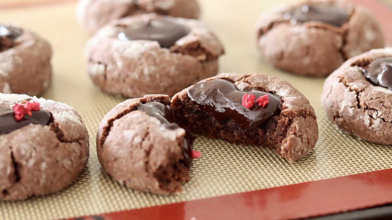 Мягкое печенье с ганашем