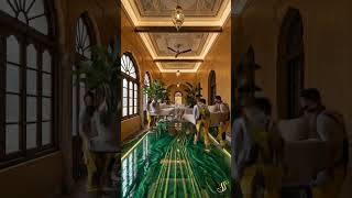 THIS FLOOR WILL BLOW YOUR MIND 😱Heritage Hotel Epoxy Transformation #shortsfeed #viral #trending