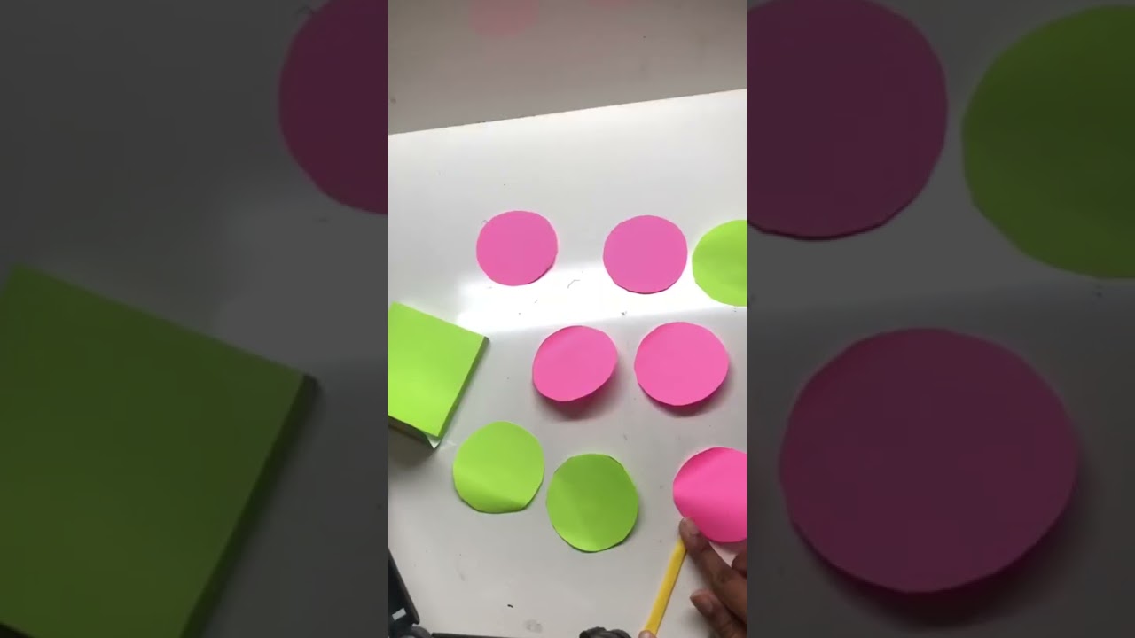 Sticky note umbrella 