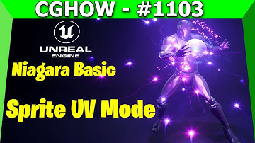 UE5.3 Niagara Basic | Sprite UV Mode | #21