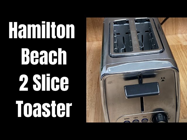 BELLA Stainless Steel vs Hamilton Beach 2 Slice Toaster 