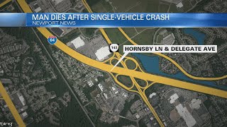 Car flips on E. Little Creek Rd in Norfolk injuring one person