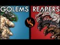 Golems VS Reapers | Ark: Survival Evolved BATTLE