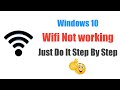 Windows 10 Wifi Not Showing | Windows 10 Wifi Not Showing Connections | Windows 10 Wifi Not Found