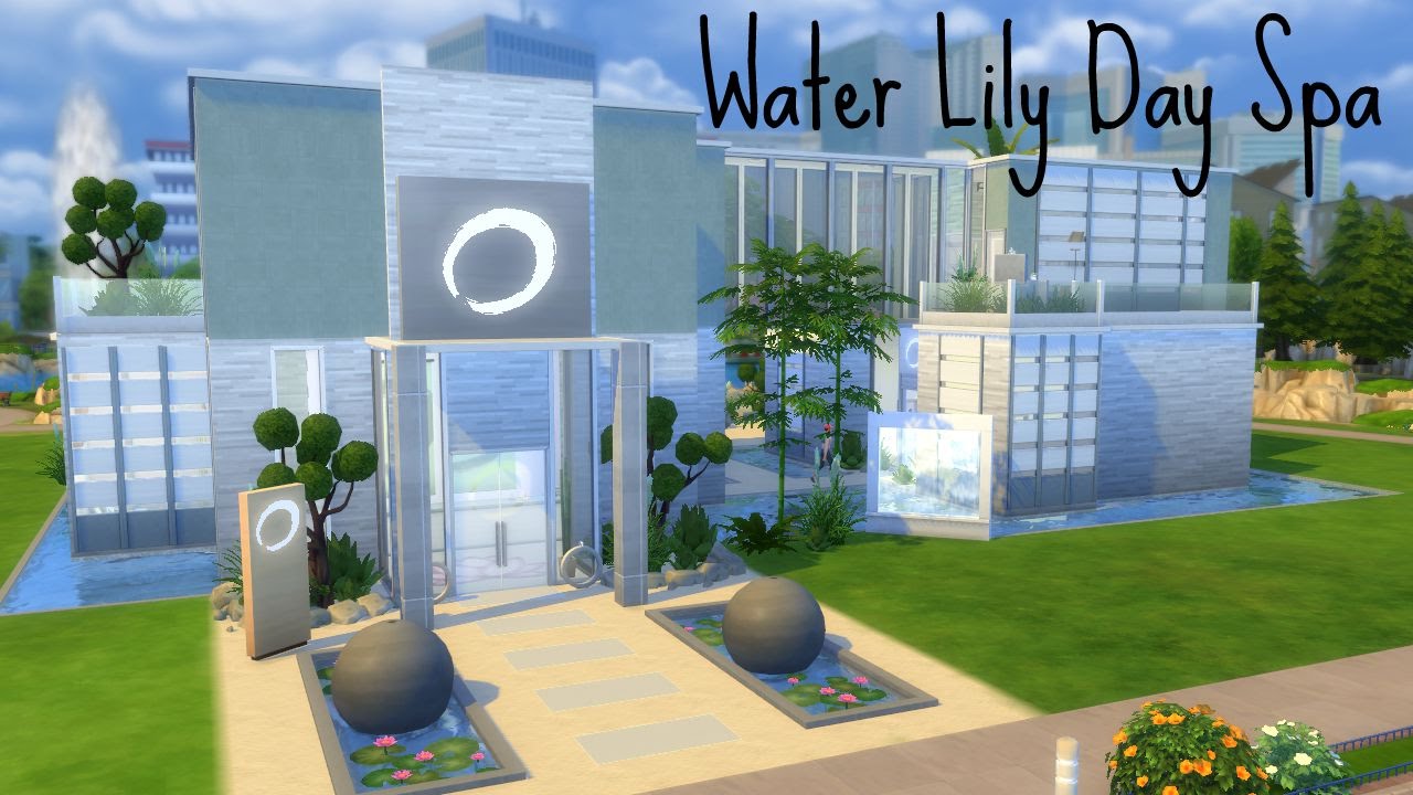 Let's Build Newcrest Speed Build The Water Lily Day Spa YouTube