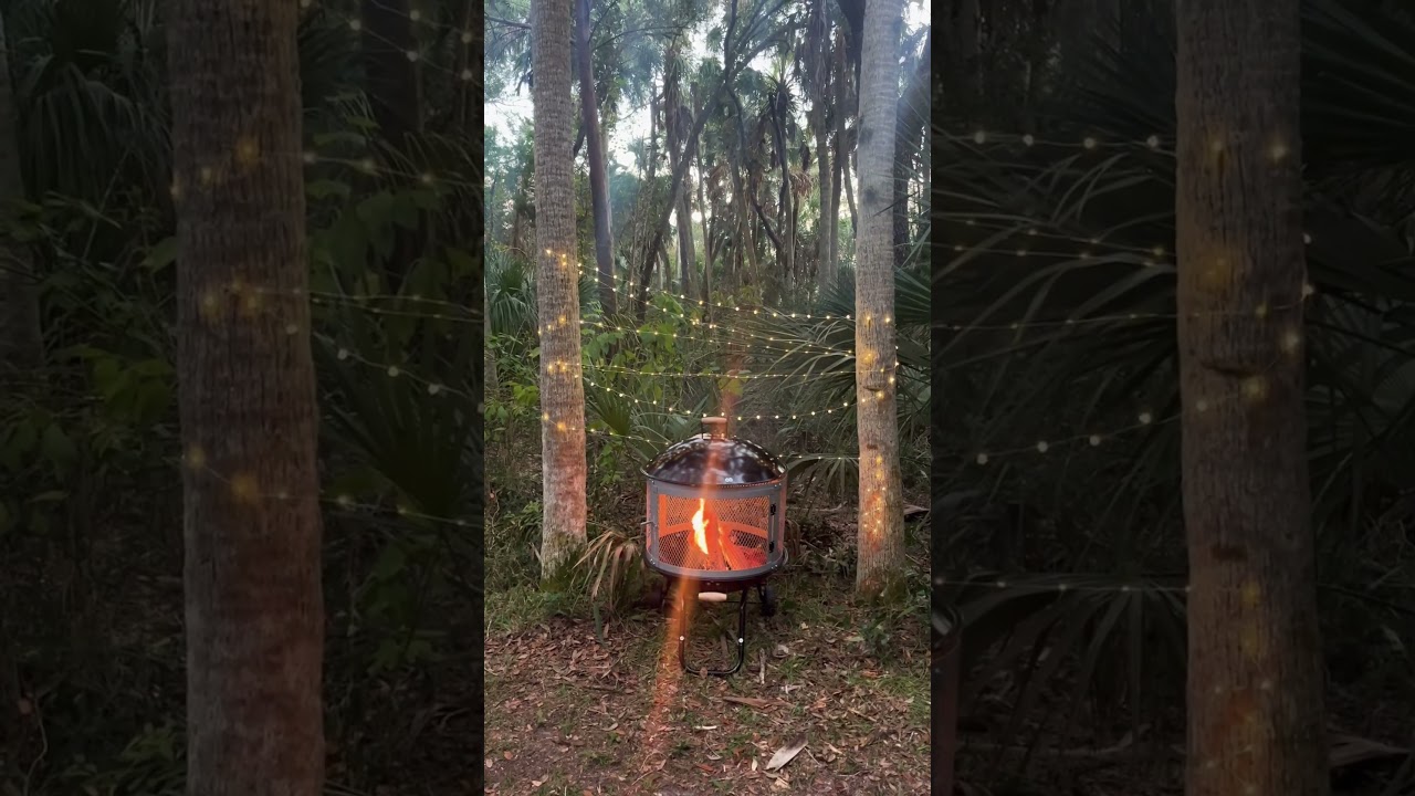 We bought a new fire pit 🔥 // 