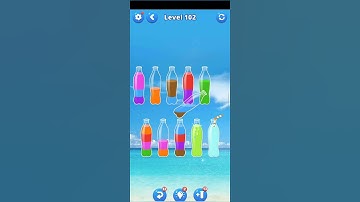 water bottle sort game level 102#foryou #games #pakistan #gamedesign #trending