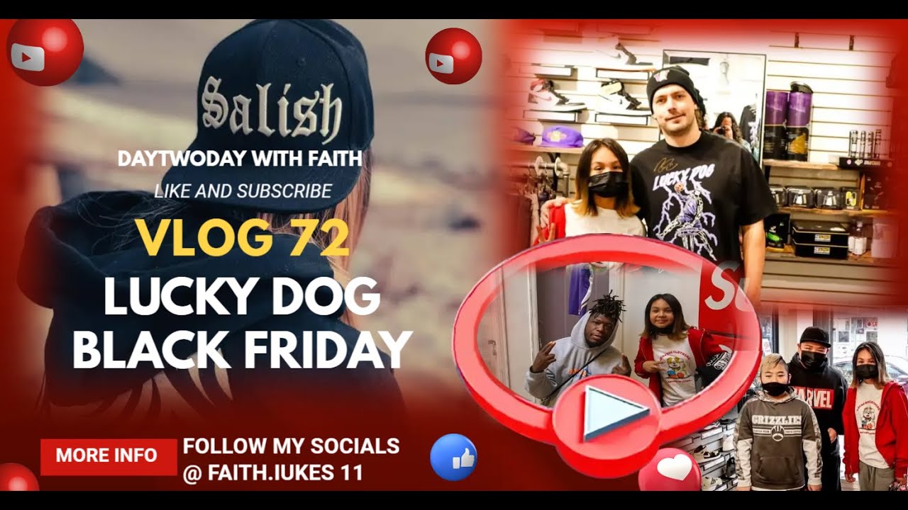 DAYTWODAY WITH FAITH VLOG 72 LUCKY DOG BLACK FRIDAY DEALS NATE ROBINSON