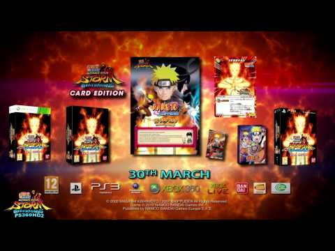 Video: Namco Bandai Kapky Naruto Shippuden Card Edition Ve Velké Británii