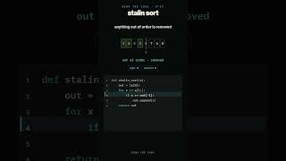 Full Stalin Sort: the O(n) sort that just removes what's wrong #Shorts Update