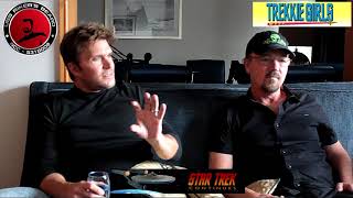 Vic Mignogna & Chris Doohan interviewed by Rikers Beard & Trekkie Girls at the Sci-Fi ball 24