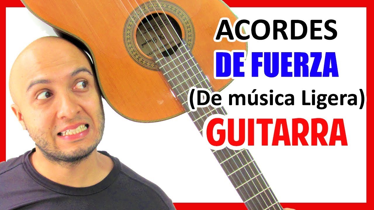 ACORDES DE FUERZA en GUITARRA Acordes para ROCK Clase 14