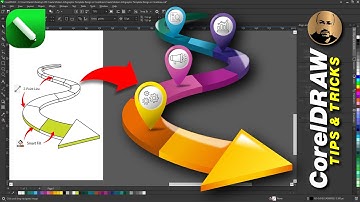 Turn Simple Line into Jaw-Dropping 3D Design in CorelDRAW! 🔥