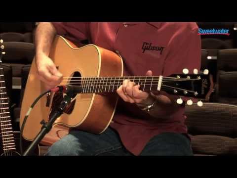 Gibson Acoustic J-35 Acoustic-electric Guitar Demo - Sweetwater Sound