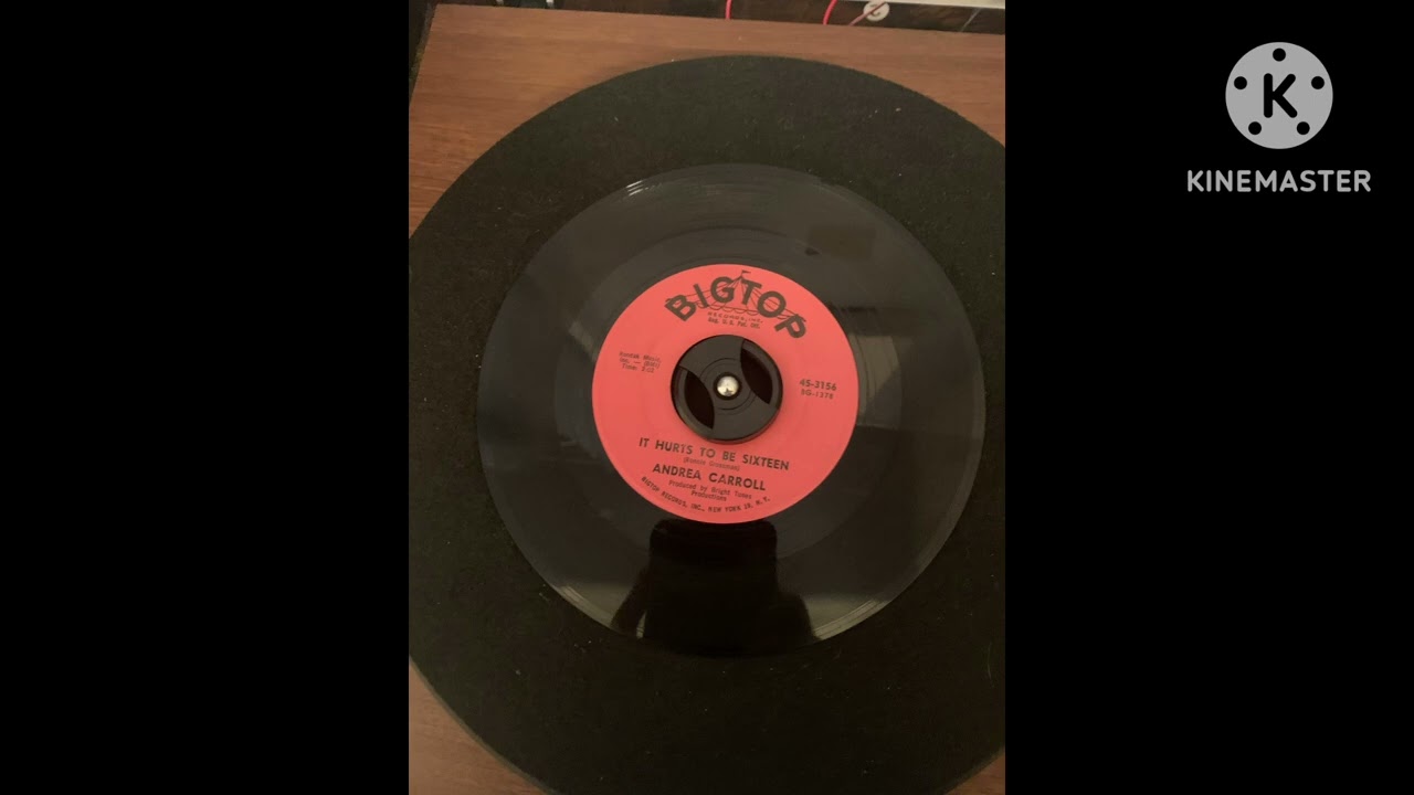 Andrea Carroll- It Hurts To Be Sixteen (1963)