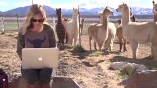 Meet “FarmHer” Jane Levene, Who Runs One of the Largest Herds of Paco-Vincunas in the U.S.