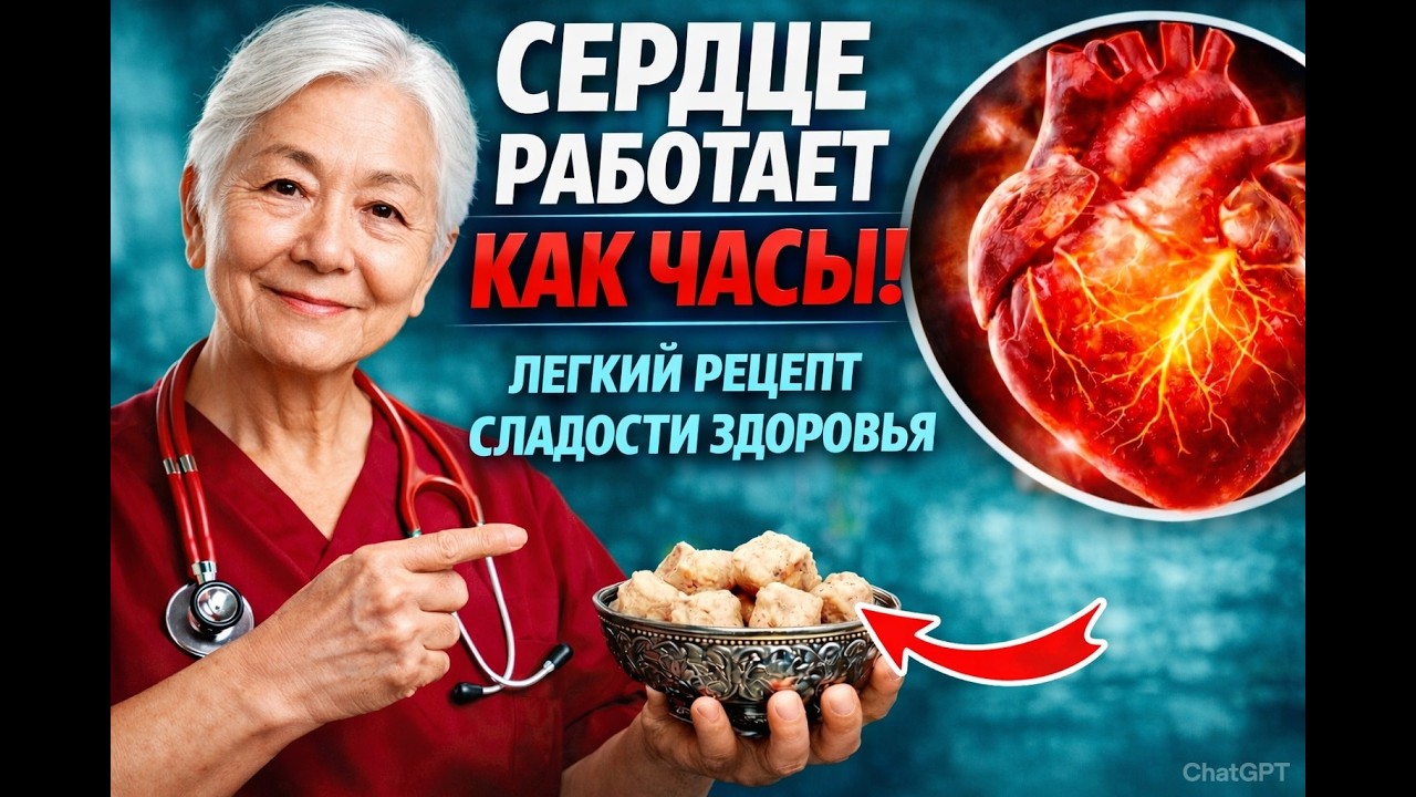 КУШАЙ ЭТИ СЛАДОСТИ — СЕРДЦЕ СТАНЕТ РАБОТАТЬ СИСТЕМНО! ЛЕГКИЙ РЕЦЕПТ