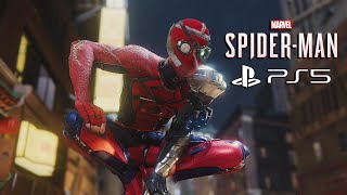 Spider-Man PS5 | Chasing The Shocker - With All Costumes 4K