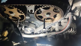 Peugeot / Citroen 1.6 16V Replacing timing belt and water pump. Замяна на ангренажен ремък