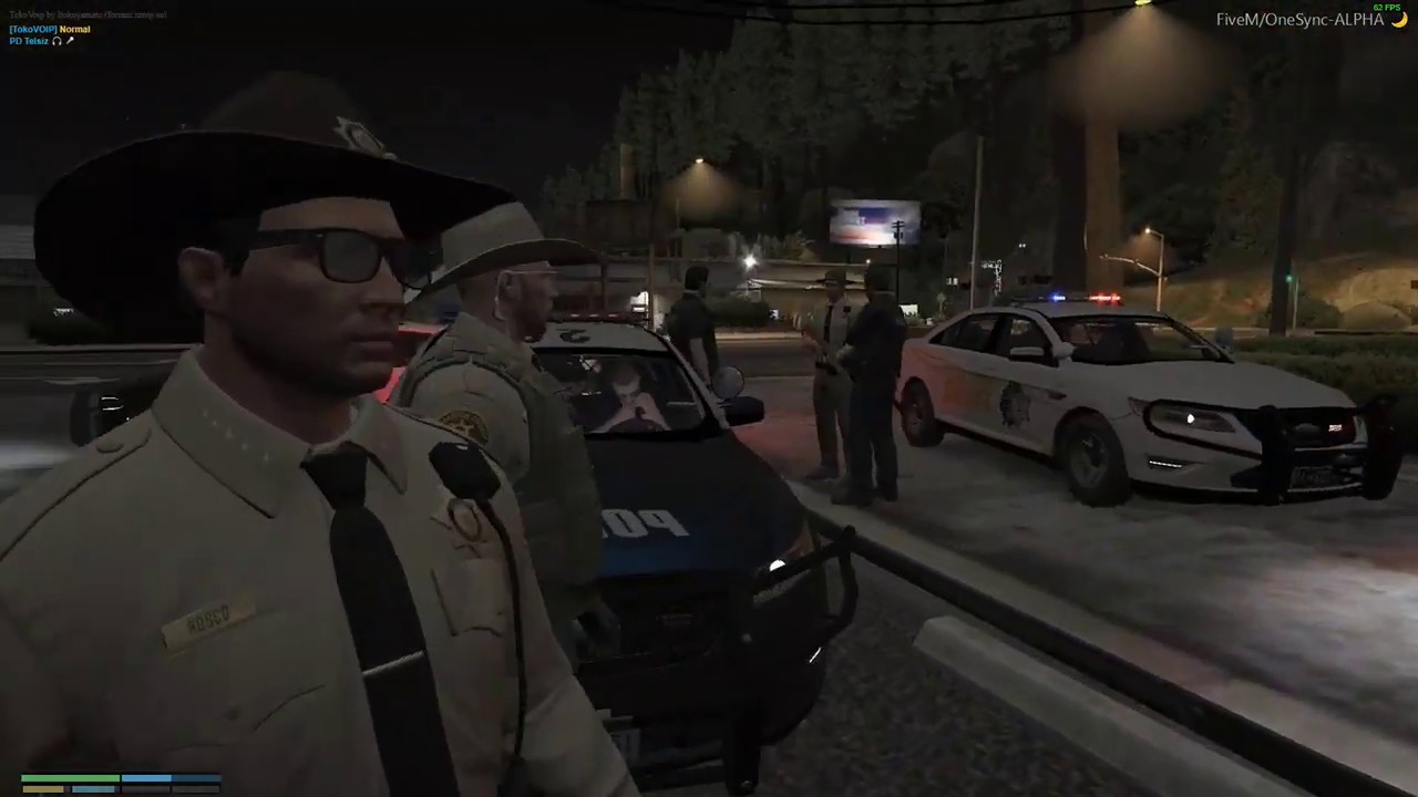 ERZİN,SİNAN VE EKREM ŞERİF DEVRİYESİ - GTA 5 RP(VORP) KOMİK ANLAR