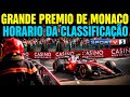 F1 2026 - GP DE MONACO - CLASSIFICAÇÃO - HORARIO DA TRANSMISSÃO NO SPORTV3 E F1TV PRO