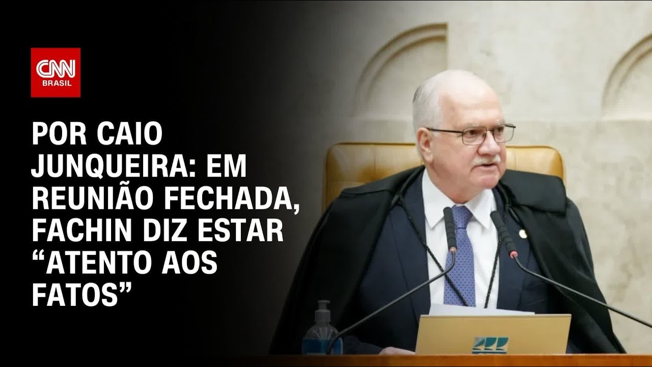Fachin diz estar “atento aos fatos” e que “nada ficará sob o tapete” | CNN PRIME TIME