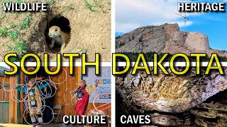 The Black Hills [4K U] Wind Cave National Park Jewel Cave National Monument Crazy Horse