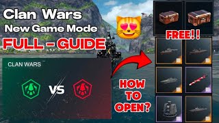Clan War Full Guide In Modern Warships  screenshot 1