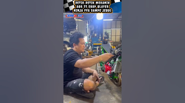 NGERI‼️NINJA FFA DI BLAYER MEKANIK AOR 77 SHOP SAMPE NGEJIM #aor77shop #ebon #teknotunner #armrayong
