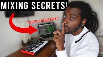HOW TO MIX A BEAT *My Mixing Secrets* | Basic Mixing Tutorial Logic Pro X