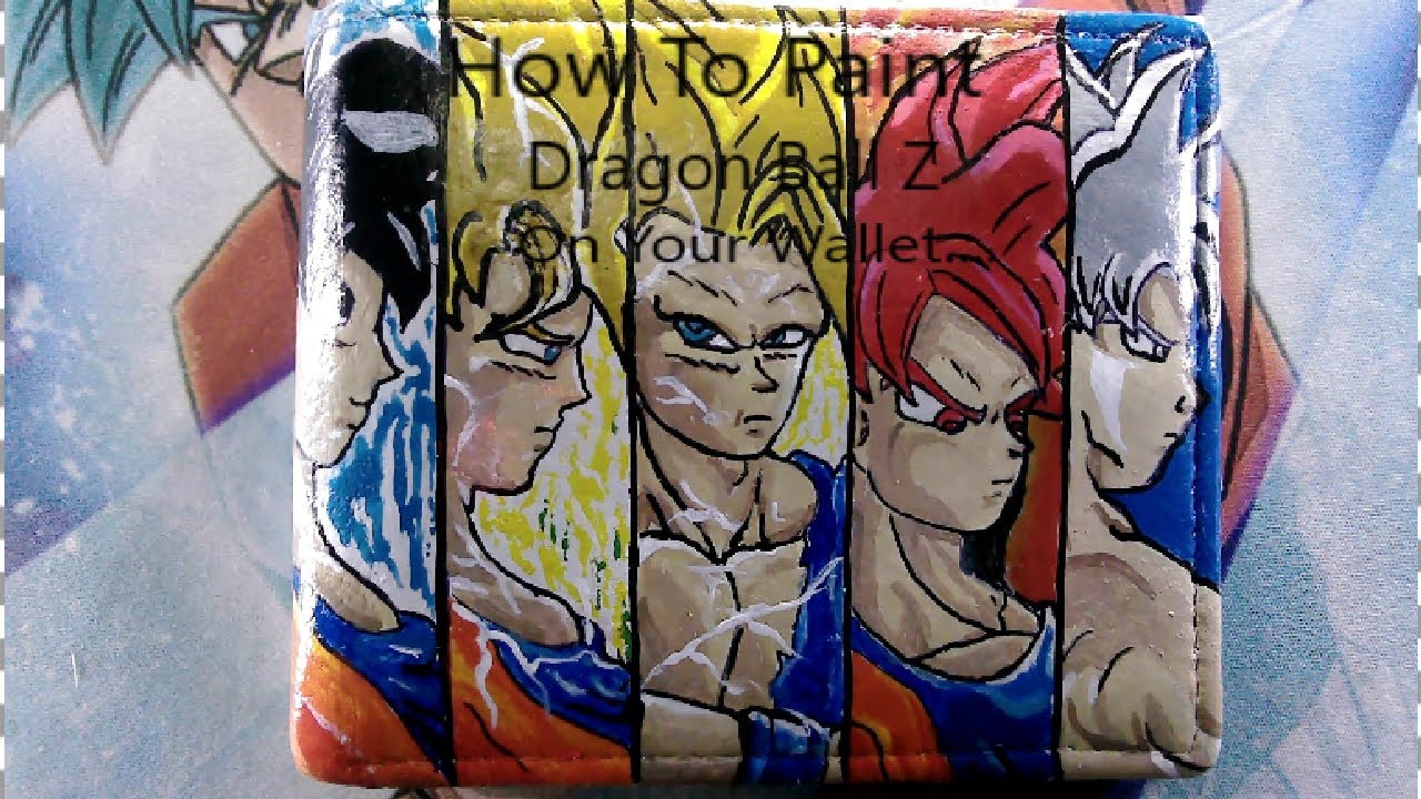 How to paint Dragon ball Z on your wallrt.... YouTube