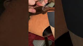Special For Zindan Gorili 🦍 Making a Leather Top Hat 👑 #tophat #leathergoods #handcrafted