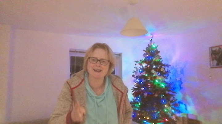 Last Christmas by Wham in BSL/SSE