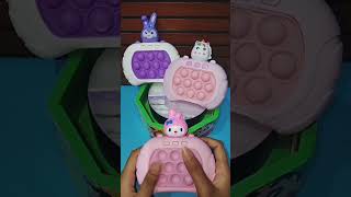 playing pop it push up electric pop, ASMR, pop it game challenge