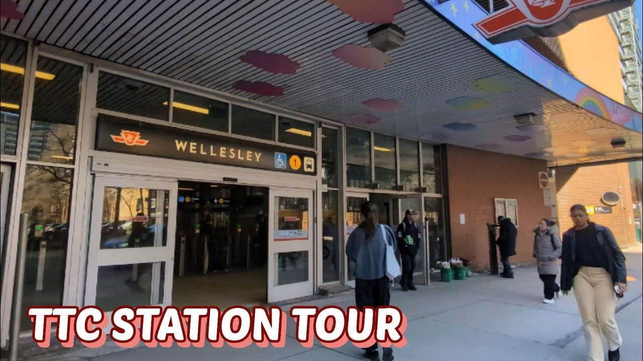 TTC Wellesley Subway Station Tour 