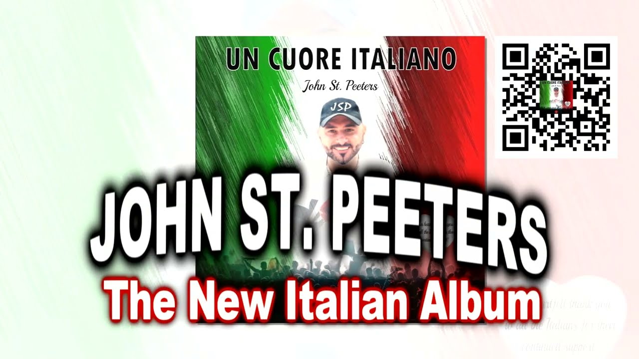 John St. Peeters NEW Italian CD - Un Cuore Italiano