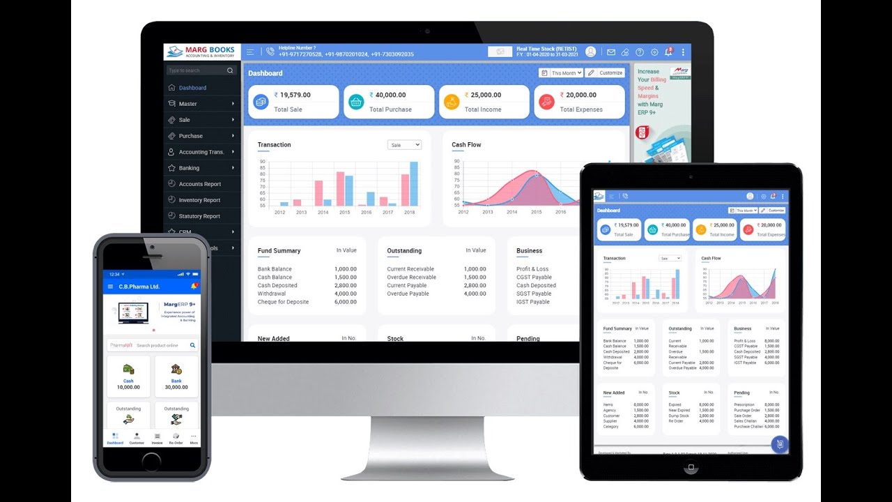 Marg Books | Online Billing & Accounting Software