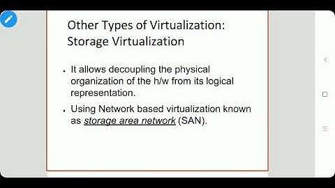 CC- Cloud Computing-BE CSE-IT- Other Types of Virtualization