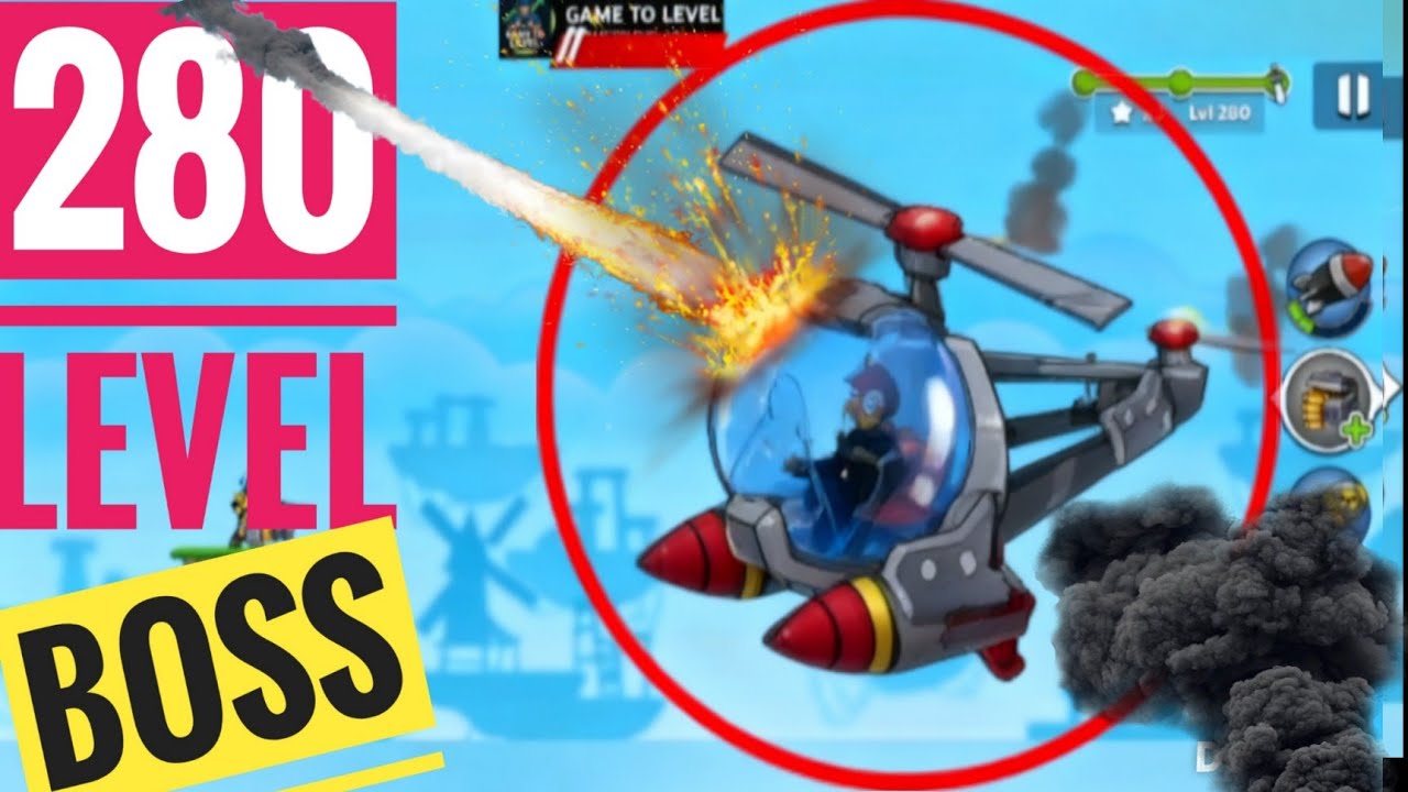 THIS IS HOW I DESTROY THE ENEMY HELICOPTER‼️ Boom Stick Teka-teki Bazoka level 280