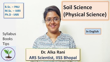Soil Science- JRF, SRF, ARS by- Alka Rani ma