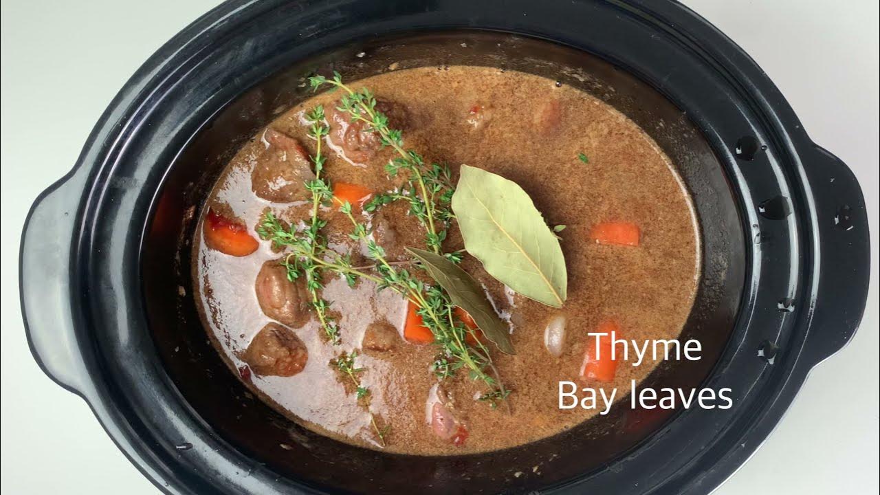 Beef and Guinness Stew with Dumplings Slow Cooker Sundays YouTube
