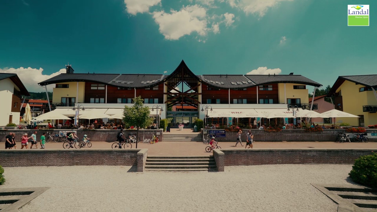 Prohlídka celého areálu Landal Marina Lipno