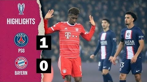 PSG VS BAYERN || Extended highlights || 1-0 || All goals ||
