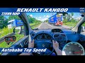 Renault Kangoo Z.E. 60HP (2016) - Autobahn Top Speed Drive POV