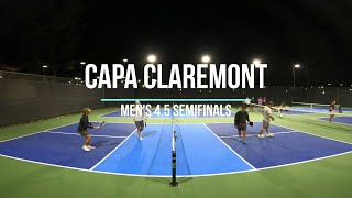 CAPA Claremont Men's 4.5 Semifinals James/Ian vs Carson/Rocco
