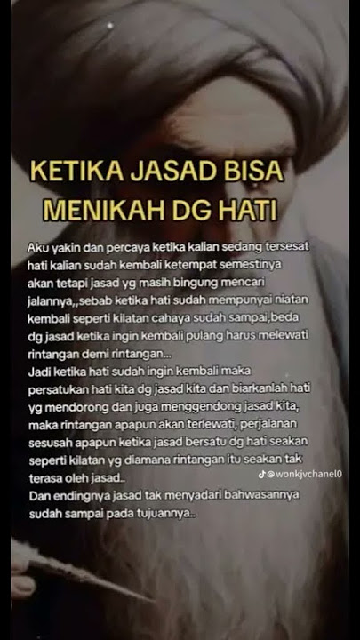 jasad menikah dgn hati#makrifat #shorts