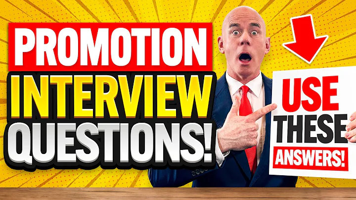 PROMOTION INTERVIEW QUESTIONS & ANSWERS! (How to PREPARE for a PROMOTION JOB INTERVIEW!)