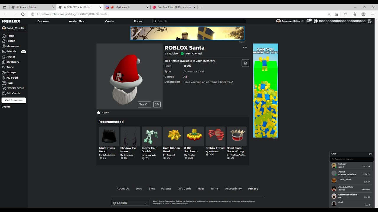 Sheesh 10000000000000000 robux??????? - YouTube