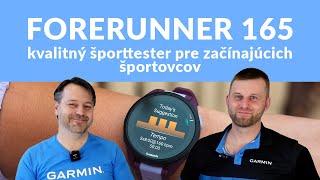 Garmin Forerunner 165 - AMOLED, HRV a pokrokové funkcie do 300€